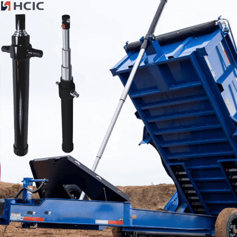 Телескопски вишестепени хидраулични цилиндар